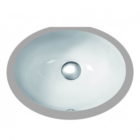 Kaï, Lavabo en porcelaine sous plan