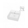 Fidji 16", Lavabo en porcelaine