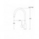 Bratia kitchen faucet