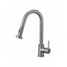 Vodos, brushed nickel kitchen faucet