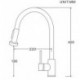 Vodos, brushed nickel kitchen faucet