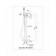 Poros, ​Brass Faucet for freestanding bathtubs