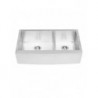 Cantina 33 '' 70/30, stainless steel undermount kitchen sink
