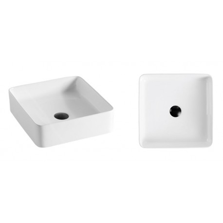 Sulawe 14.15", Porcelain basin