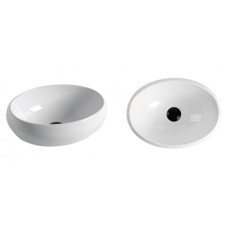 Malaku 16.5", Porcelain sink