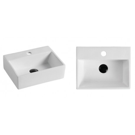 Jamaï 15", Lavabo en porcelaine
