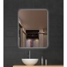 LED Bathroom Mirror 24 × 32" – Aion Collection