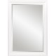 Miroir rectangulaire blanc