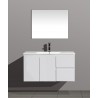 Florence 39.5” White, Floating vanity