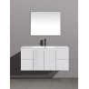 Florence 48” White, Floating vanity