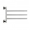 Two-arm Movable Towel Rack