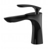 Kuta, Robinet de lavabo noir mat