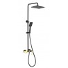 Cérès, Matte black shower faucet