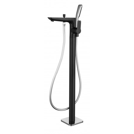 Percée, Freestanding tub faucet for matte black tub