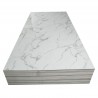 Marbre Calacatta mur de douche 48'' X 96''