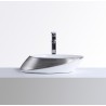 Odin, lavabo argent et blanc