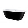 59" Freestanding Bath – Glossy Black – Herman