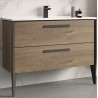 Helsinki 31,5" caramel oak, Vanité sur pied