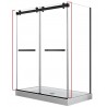 Hestia Black 60", Shower Door