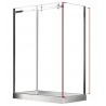 Ploutos 36", Verre de Douche Coté Latéral