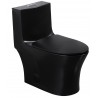 Mazu black, One piece toilet