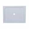 Apollon 48*36" Left, shower tray drain in the middle