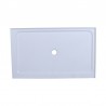 Apollon shower base 60*36" right , drain middle