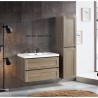 Kiev 35.5 '' Grey Elm, Floating vanity