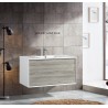 Java 39.5 '' Wax Oak, Floating vanity