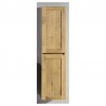 Kiev Mo Oak 15.75", Meuble de côté en mélamine