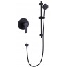 Kami, Robinet de douche sur rail noir mat