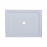 Base Leda 40*32" , drain centre bride à droite