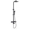 Robinet de bain/douche fini noir