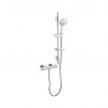 Hélénos, Robinet de douche chrome avec sélecteur thermostatiques