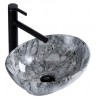 Java, grey marbling bassin