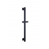 Hand shower support bar, matte black finish