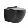 Ogi noire, toilette murale