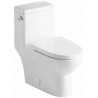 Eana, One piece toilet with flush on the side