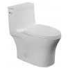 Mazu side flush, One piece toilet