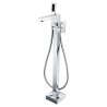 Ares, Polished Chrome Freestanding Tub Faucet