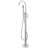 Kami, Robinet de bain sur pied chrome poli