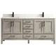 Goli 72" Gris antique, bois massif