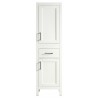 Lyon White 20 ", Solid wood Side cabinet