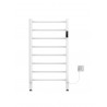 Freestanding Matte White electricTowel Warmer – Flax