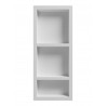 SMC Shower Niche 16×39" glossy white finish 3 sections