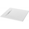 Brutus white 40×40" , SMC shower base