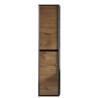 Axel Caramel Oak, meuble de côté