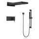 Ares, Black matte shower faucet