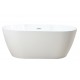 Phelios 59", Freestanding bathub