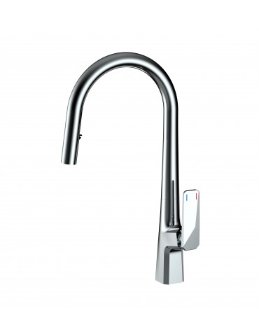 Koarus, robinet de cuisine chrome